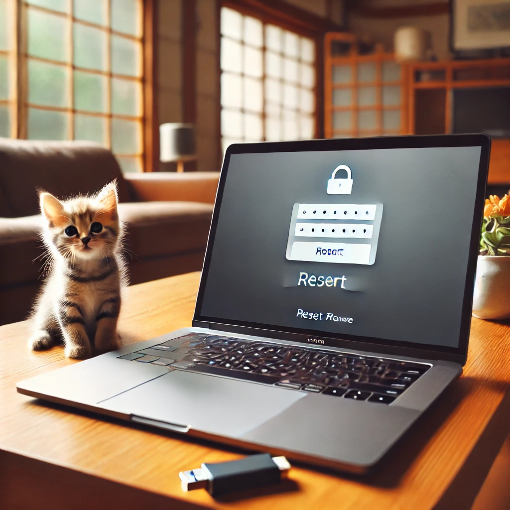 パソコンのパスワードを忘れた際の初期化手順と注意点