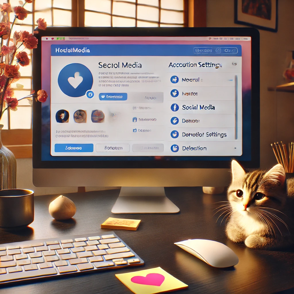 SNSアカウントの削除や追悼機能を事前に設定する