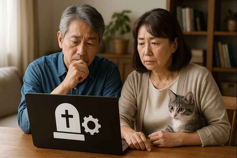 SNS追悼アカウント設定