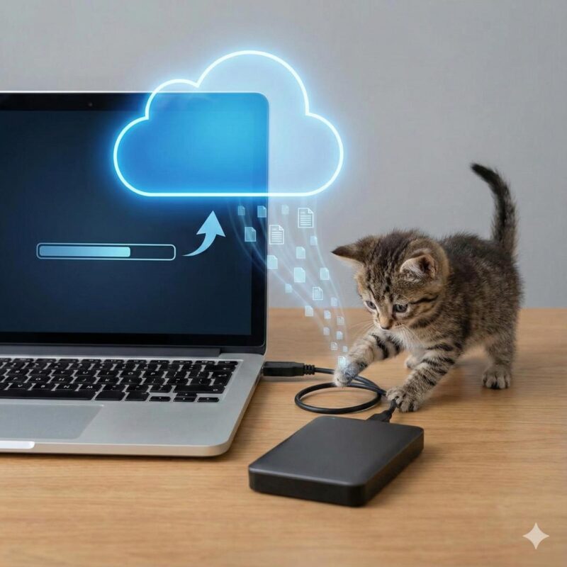 サービス終了リスクに備えるデータのバックアップ方法