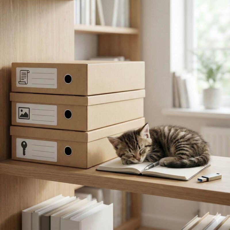 家族の手間を減らすデジタル遺品整理の事前準備