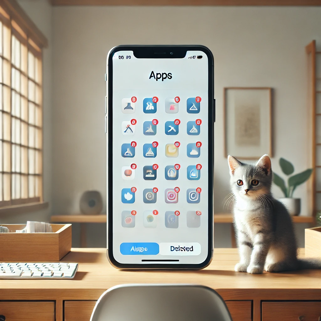 まずは不要なアプリを断捨離して整理する