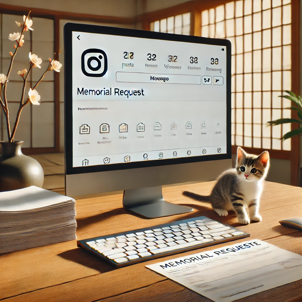 インスタグラムの追悼申請方法と必要書類