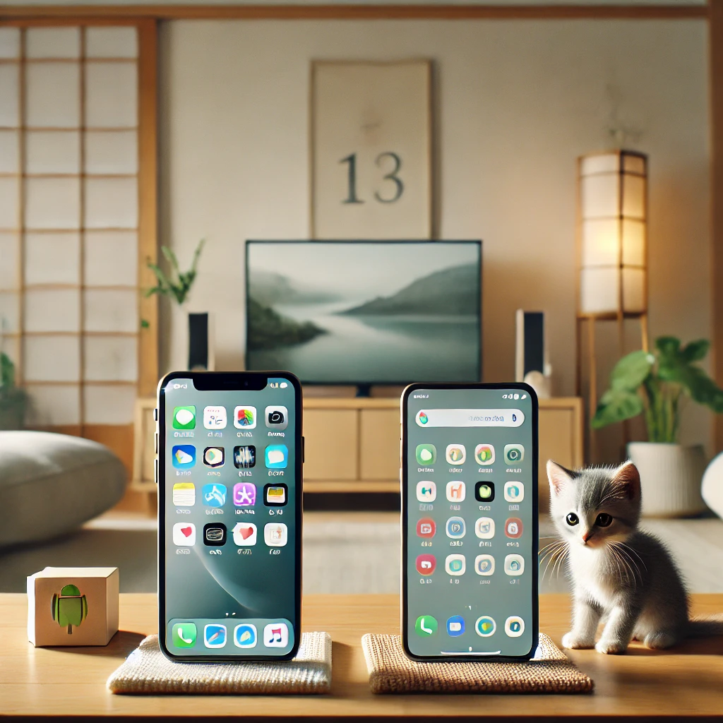 iPhoneとAndroidそれぞれの整理術