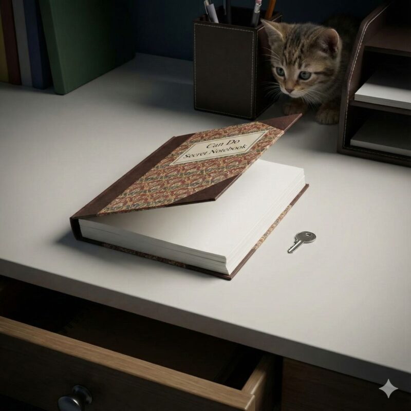 キャンドゥのシークレット帳は隠蔽デザインが秀逸