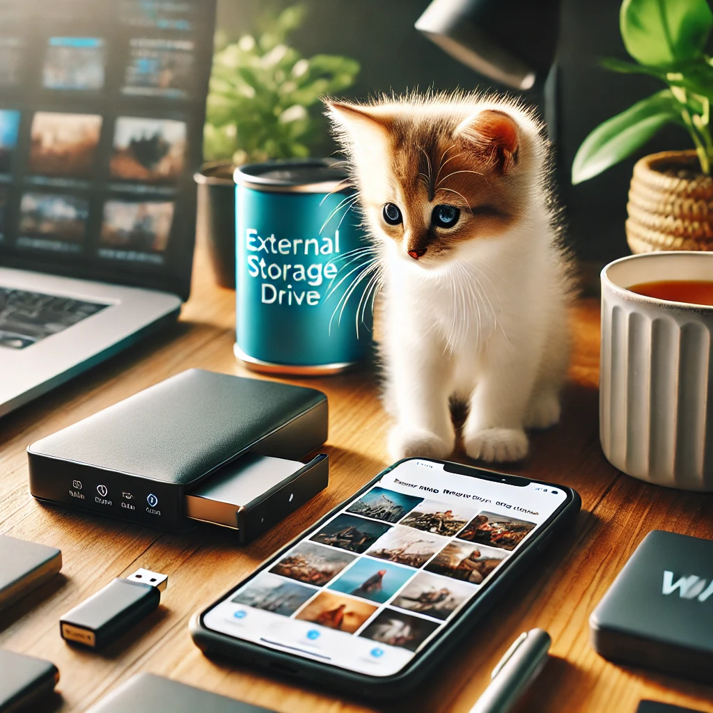 写真や動画で容量不足にならない保存方法