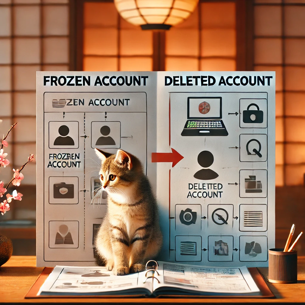 凍結と削除の違いを知りトラブルを防ぐ