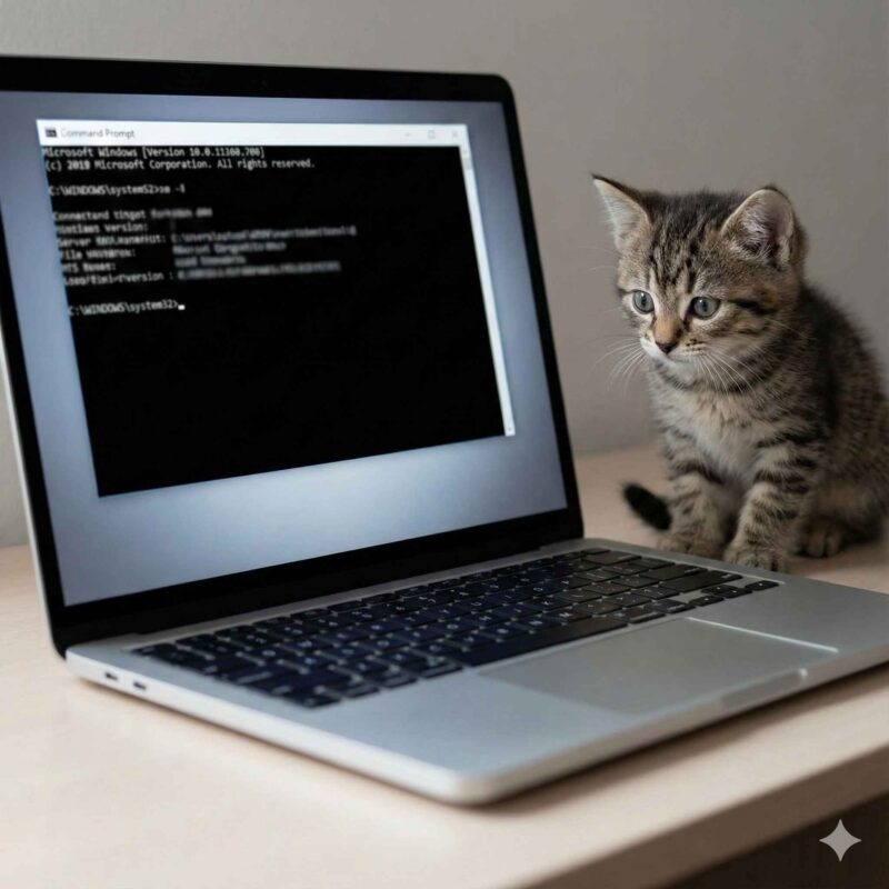 コマンドプロンプトでディスクのパーティションを消去